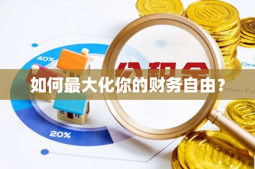 新竹如何最大化你的财务自由？